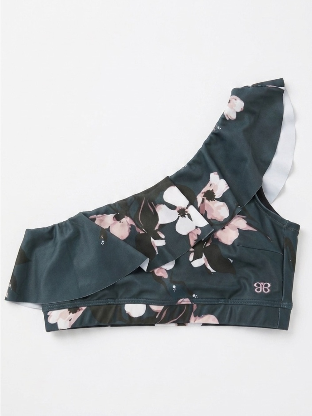 Albion Icon Wave Crop Swim Top in Orchid  size Small